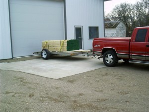 DIY Aluminum Tralier