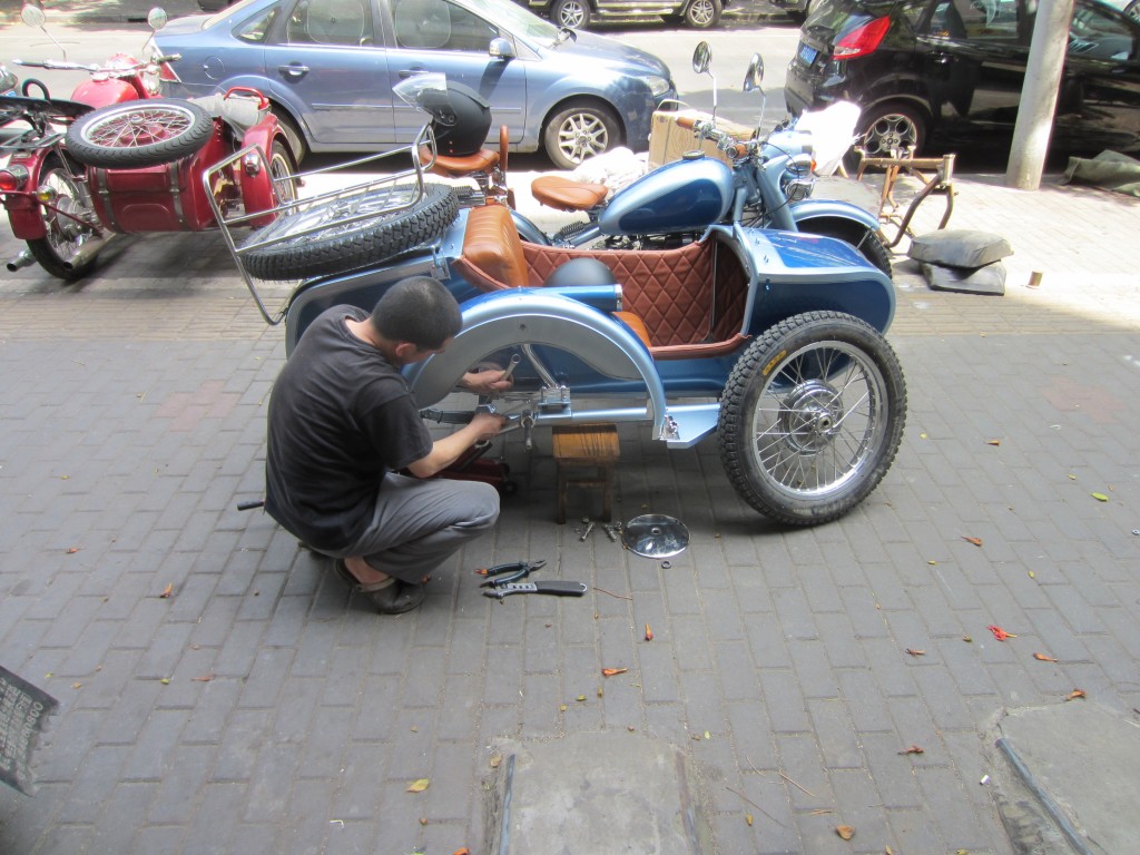 Chang Jiang 750 sidecar motorcycle