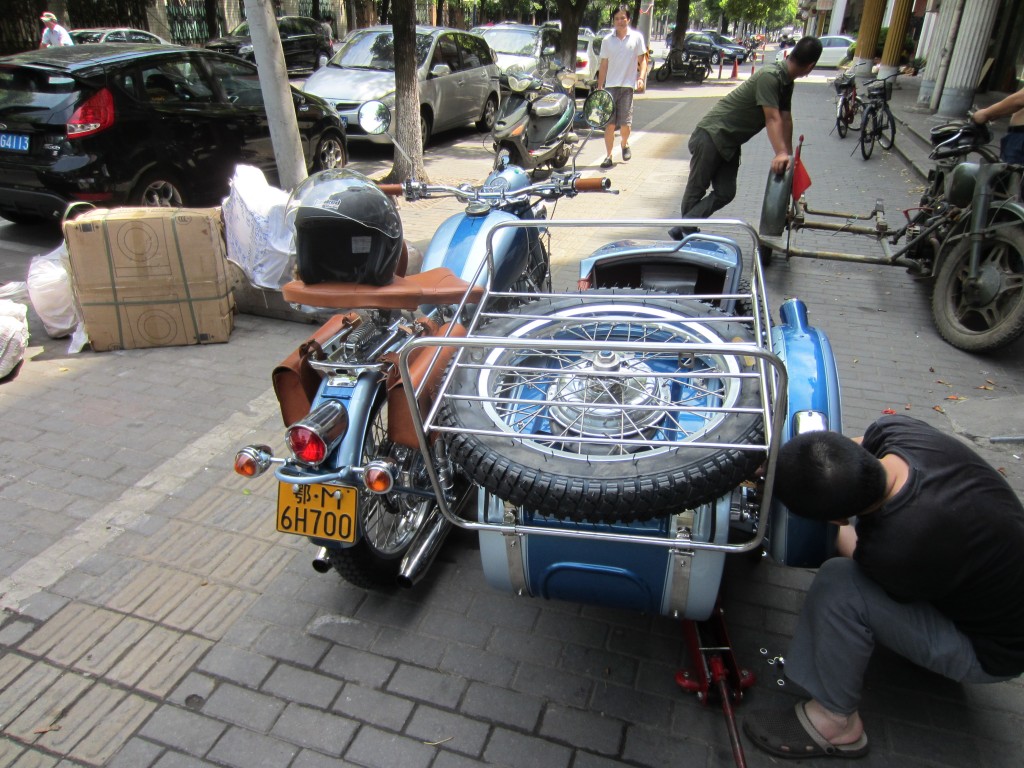 Chang Jiang 750 sidecar motorcycle