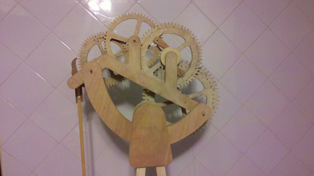 Wood Gear Clock Project - Kustoms by Kent